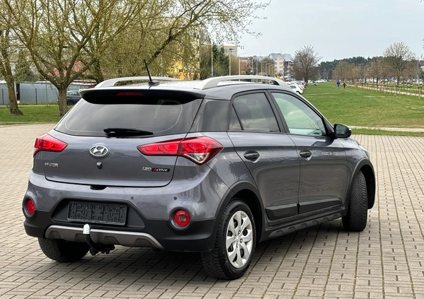 Hyundai i20 cena 34600 przebieg: 162000, rok produkcji 2017 z Ostrołęka małe 704